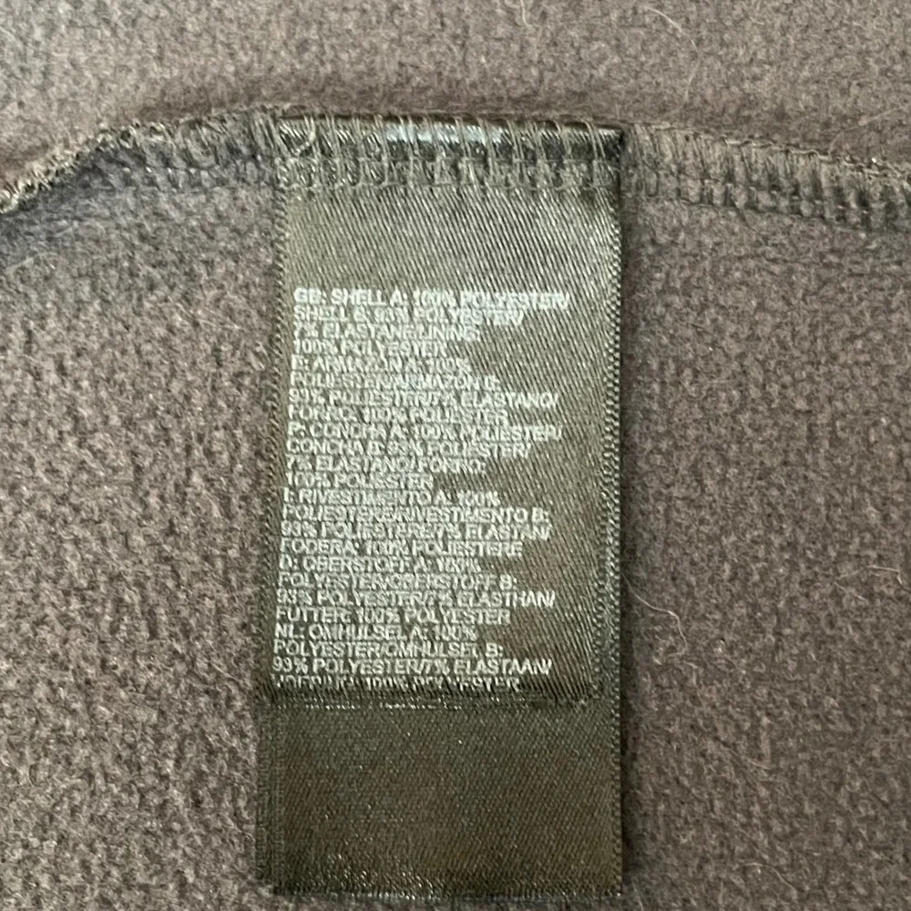 The North Face Men's M/M‎ Charcoal Grey Fleece 1/4 Zip Pullover Sweater